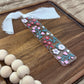 Wild Blooms Acrylic Bookmark