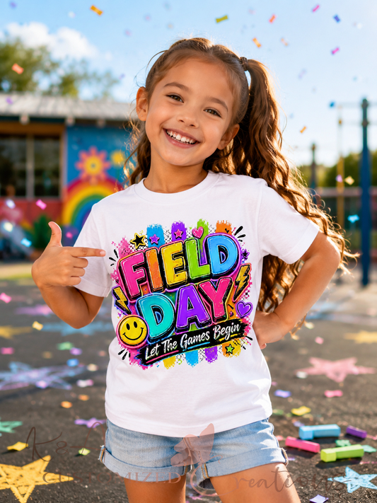 Field Day Let The Games Begin Tee