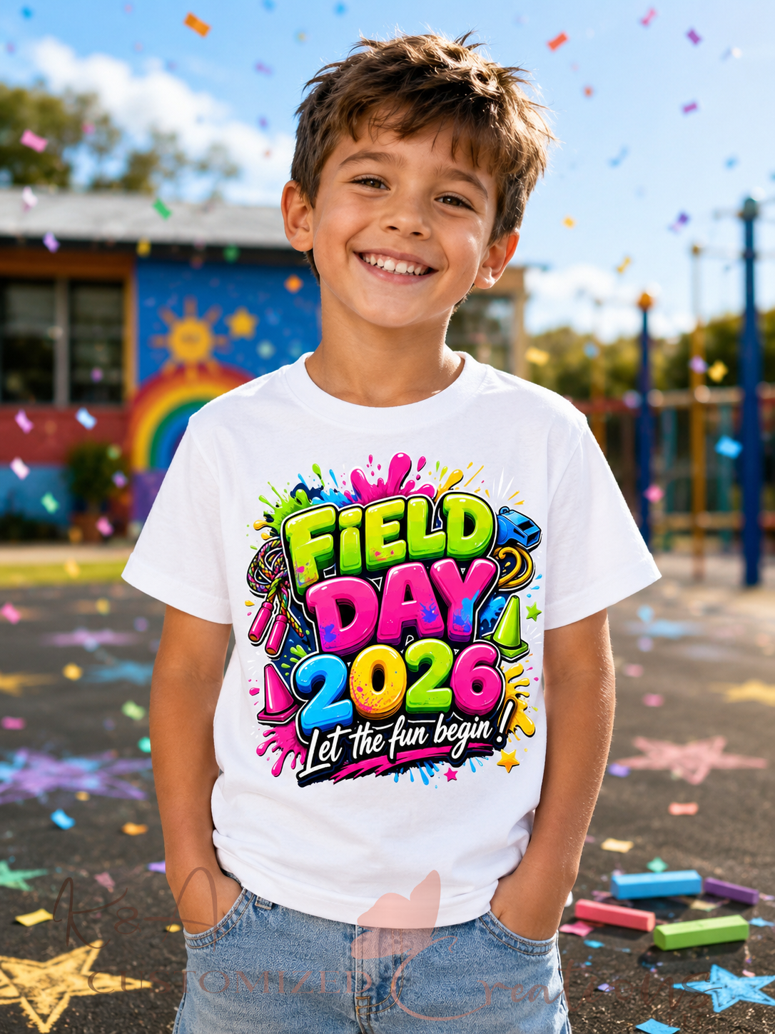 Field Day Let The Fun Begin Tee