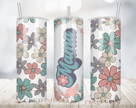 Retro Mama 20oz Tumbler