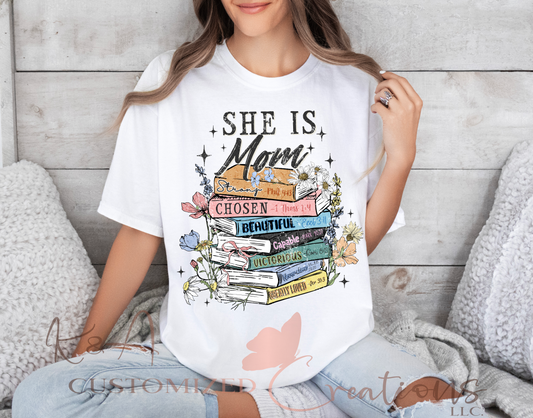 She Is Mom Tee