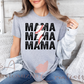 Mama Baseball Bolt Tee