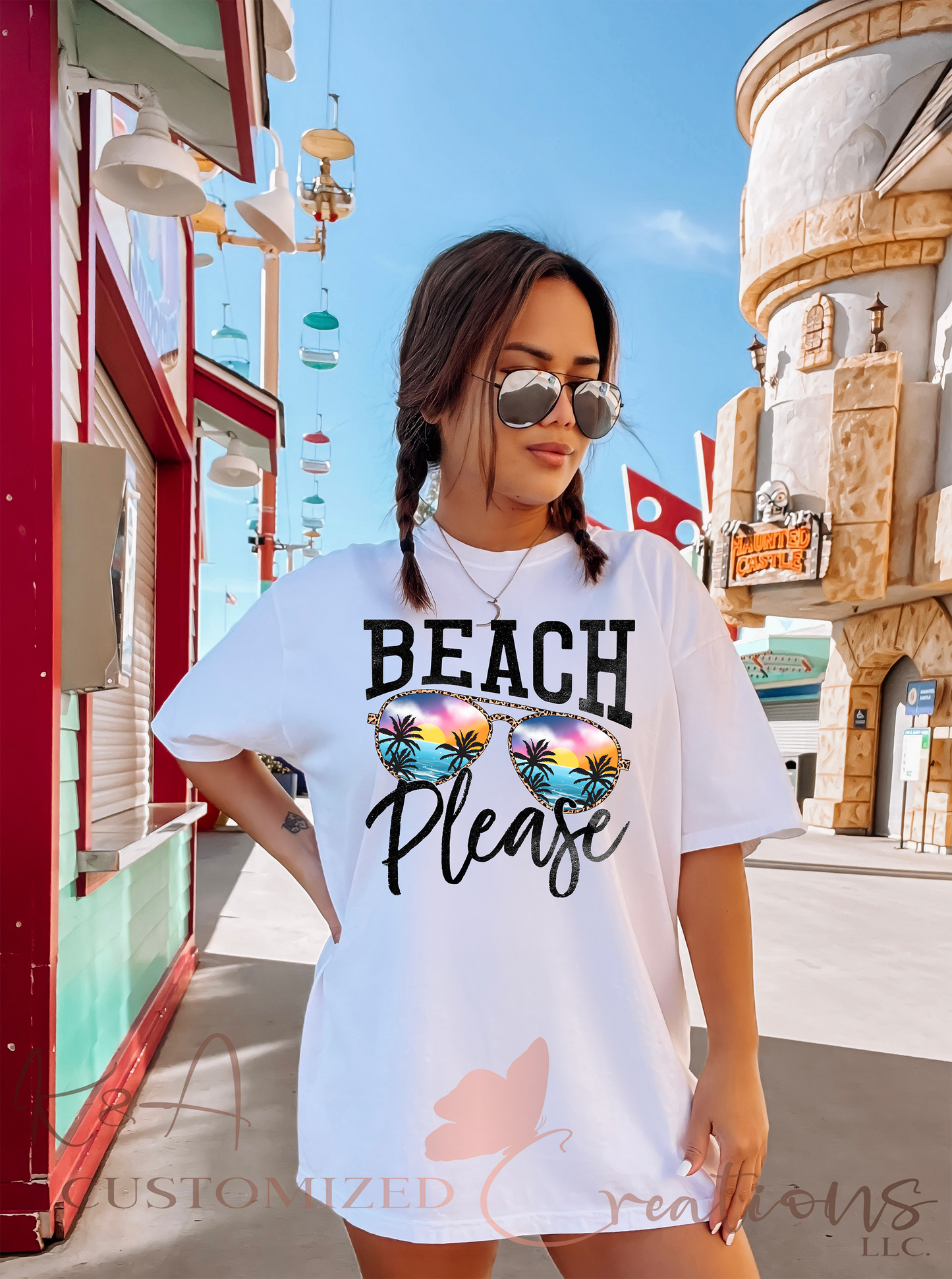 Beach Please Tee