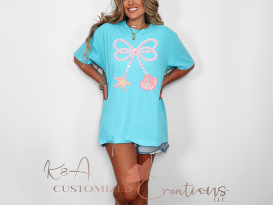 Beach Babe Bow Tee