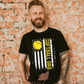 Softball Dad Flag Tee