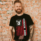 Cheer Dad Red Flag Tee