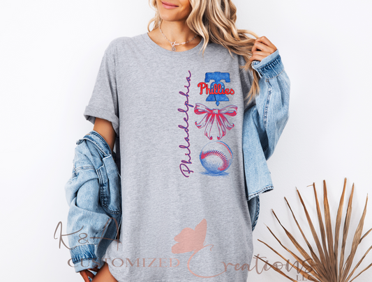 Phillies Coquette Tee