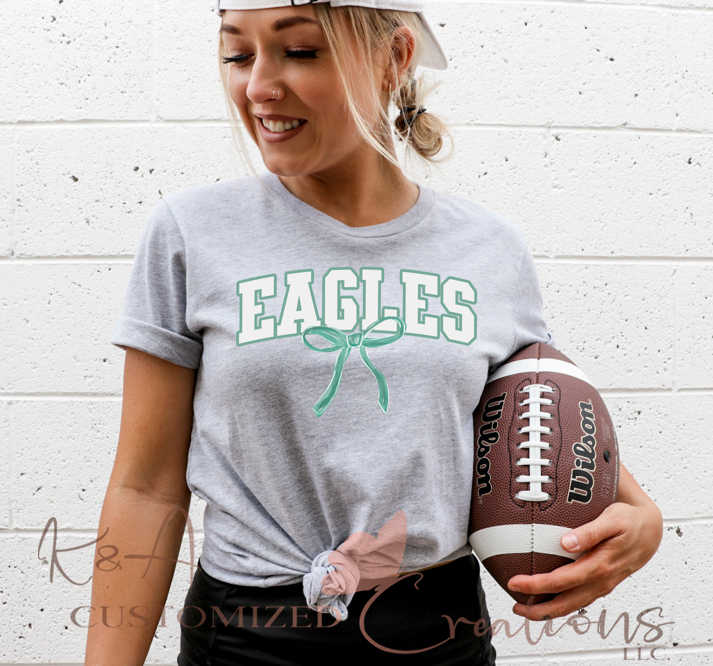 Eagles Coquette Tee