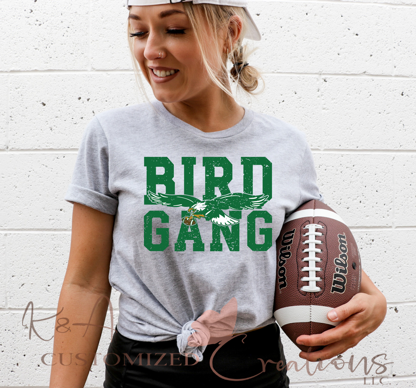 Bird Gang Distressed Tee
