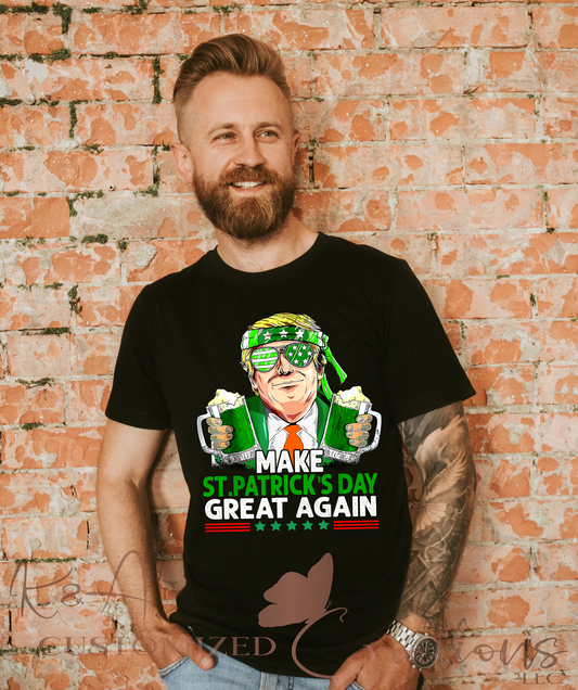 Make St. Patrick's Day Great Again Tee