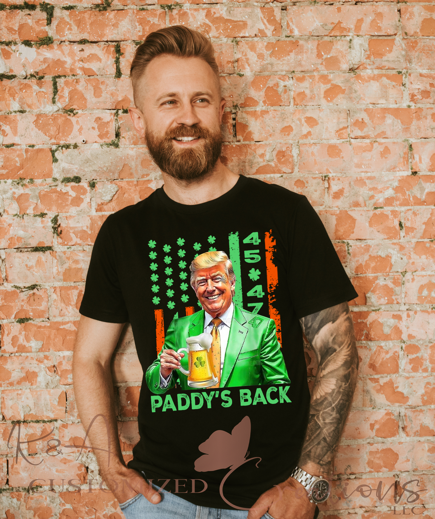 Paddy's Back Tee