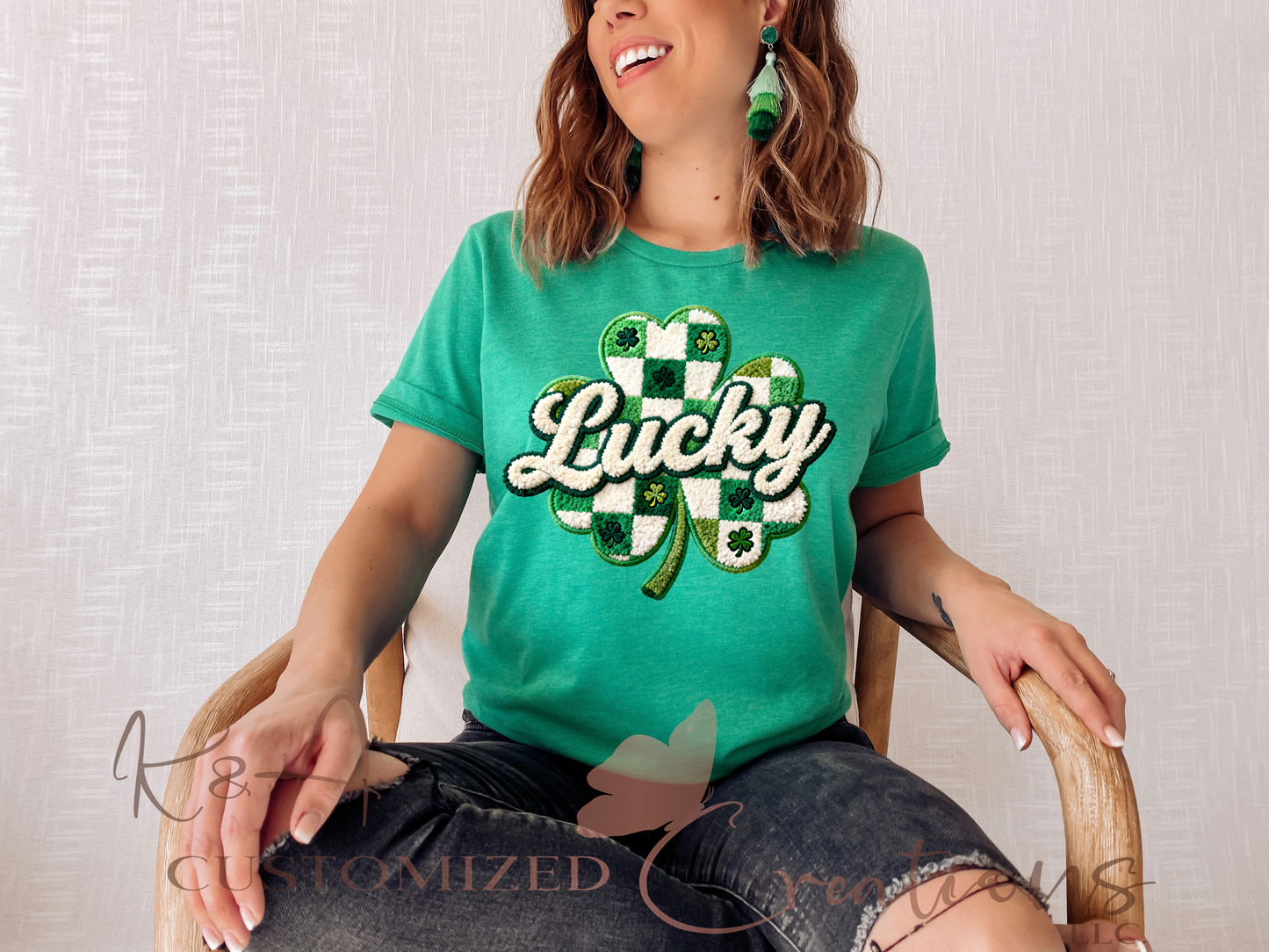 Retro Yarn Clover Tee
