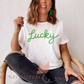 Lucky Pearl Green Tee