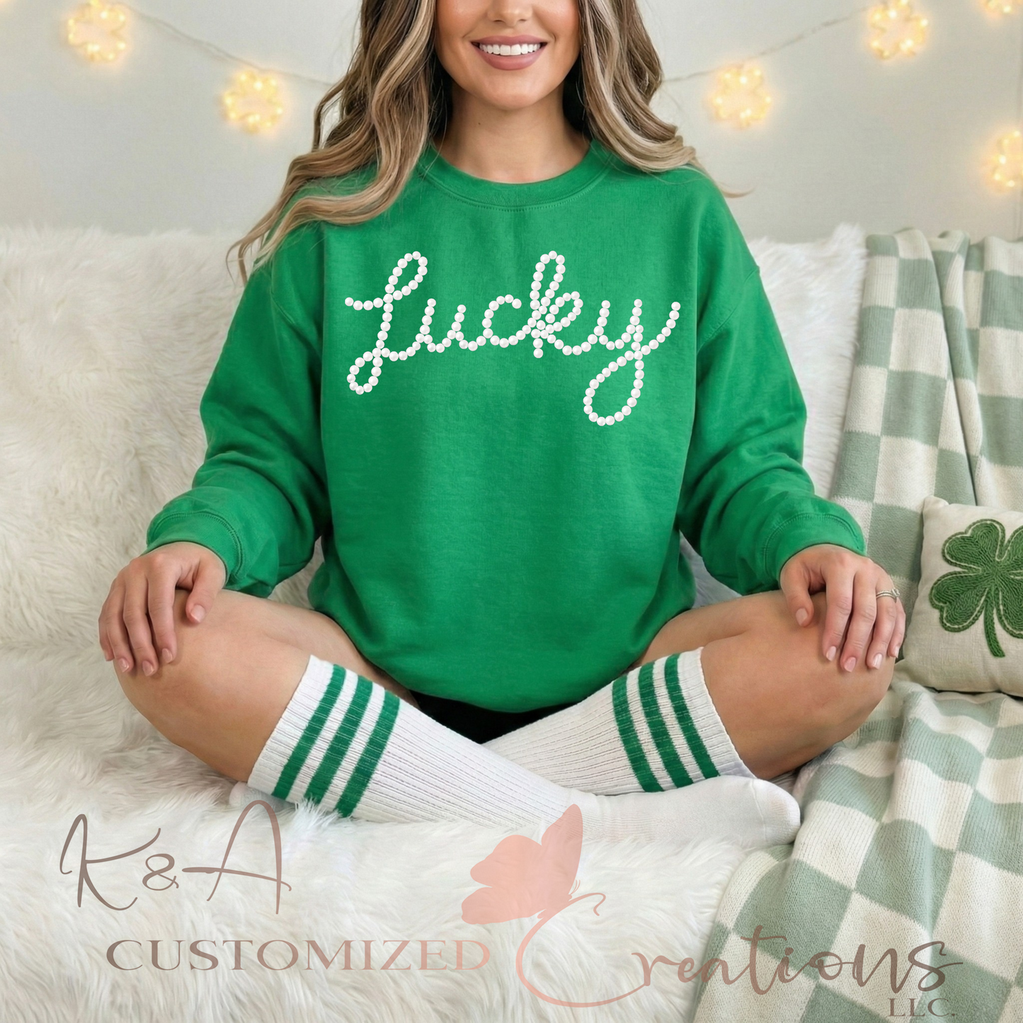 Lucky Pearl Crewneck