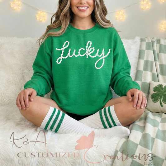 Lucky Pearl Crewneck