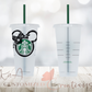 Floral Minnie Starbucks 24oz Cold Cup