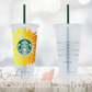 Flying Flower Starbucks 24oz Cold Cup