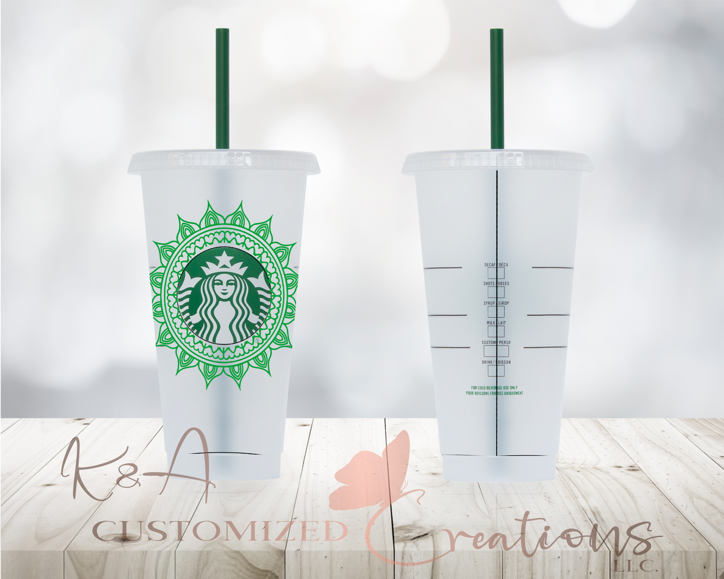 Boho Starbucks 24oz Cold Cup