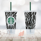 Zebra Starbucks 24oz Cold Cup