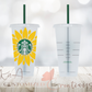 Sunflower Starbucks 24oz Cold Cup