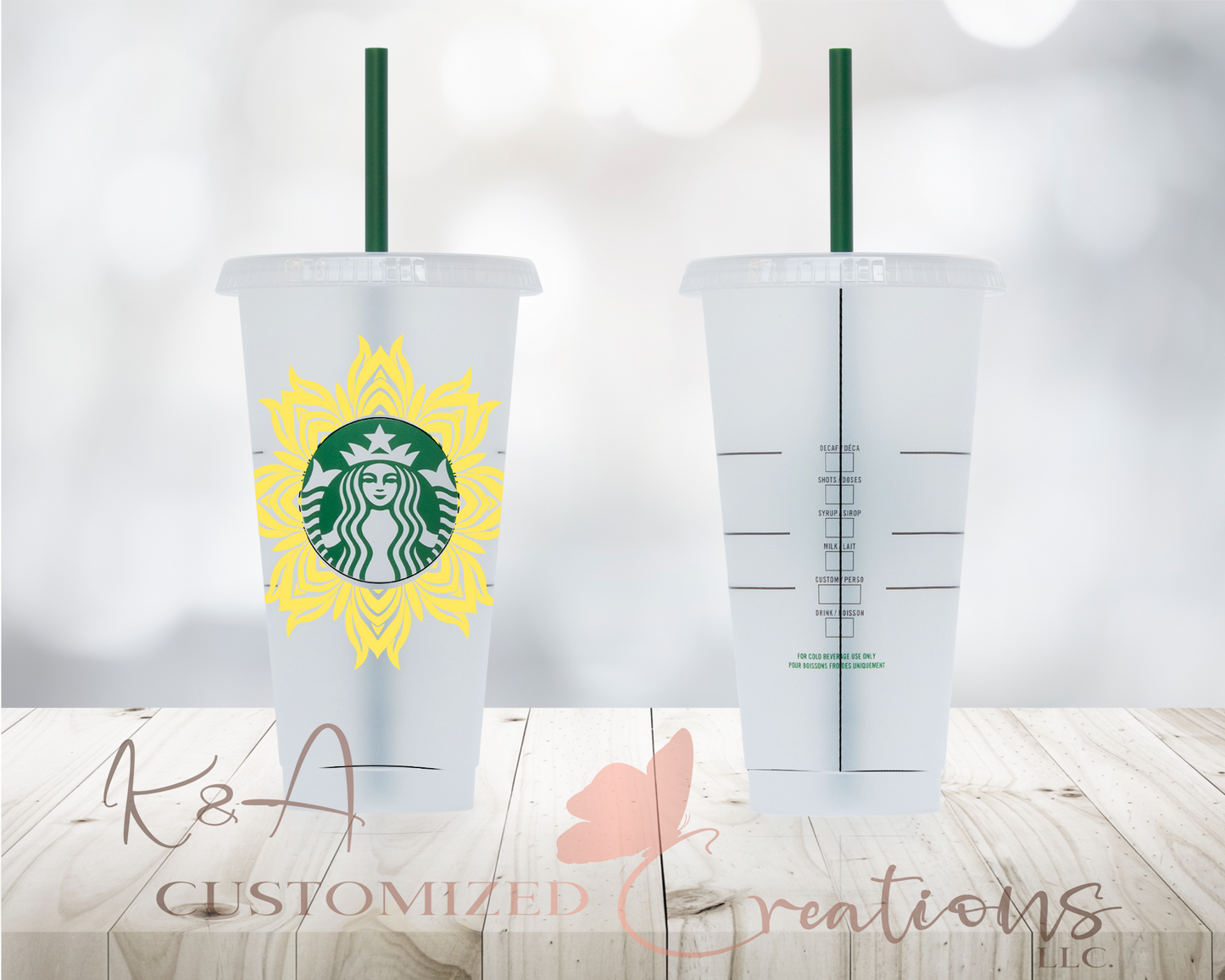 Gypsy Starbucks 24oz Cold Cup
