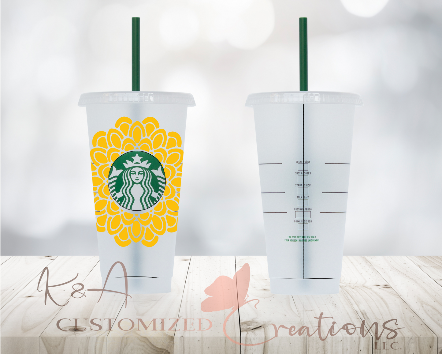 Mandala Starbucks 24oz Cold Cup