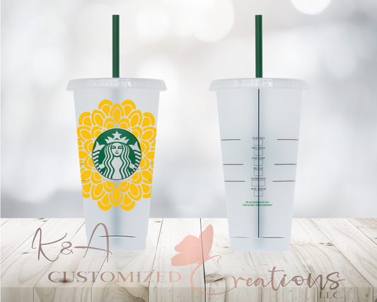 Mandala Starbucks 24oz Cold Cup