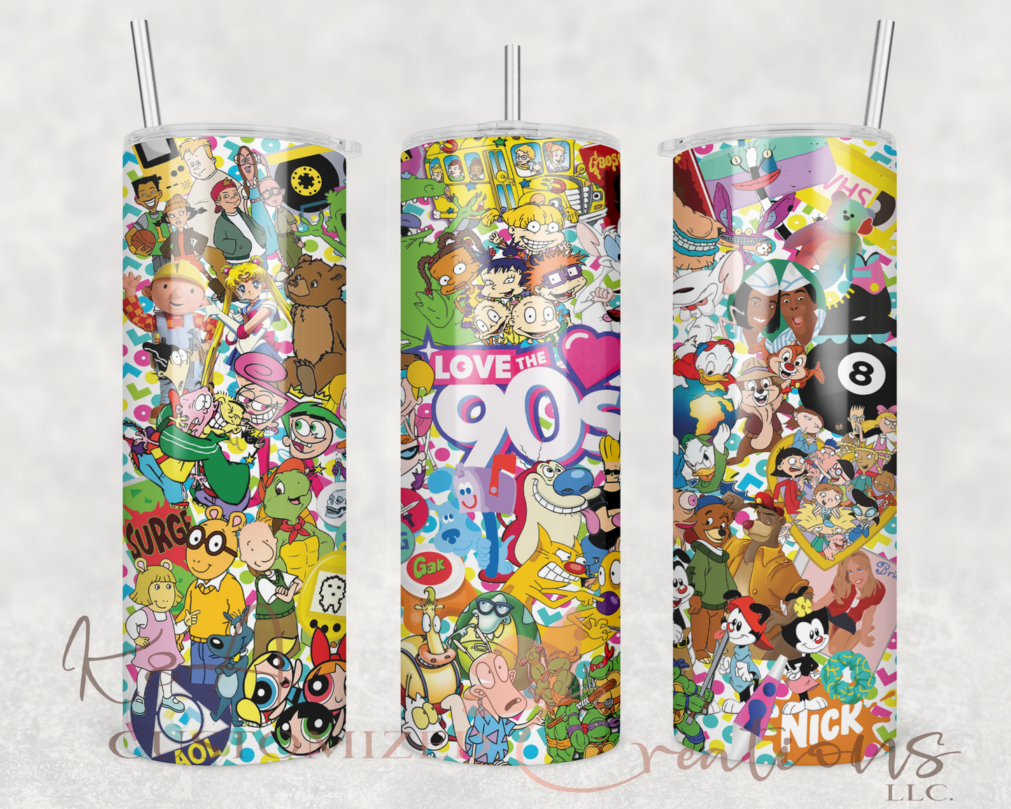 Love The 90's 20oz Tumbler