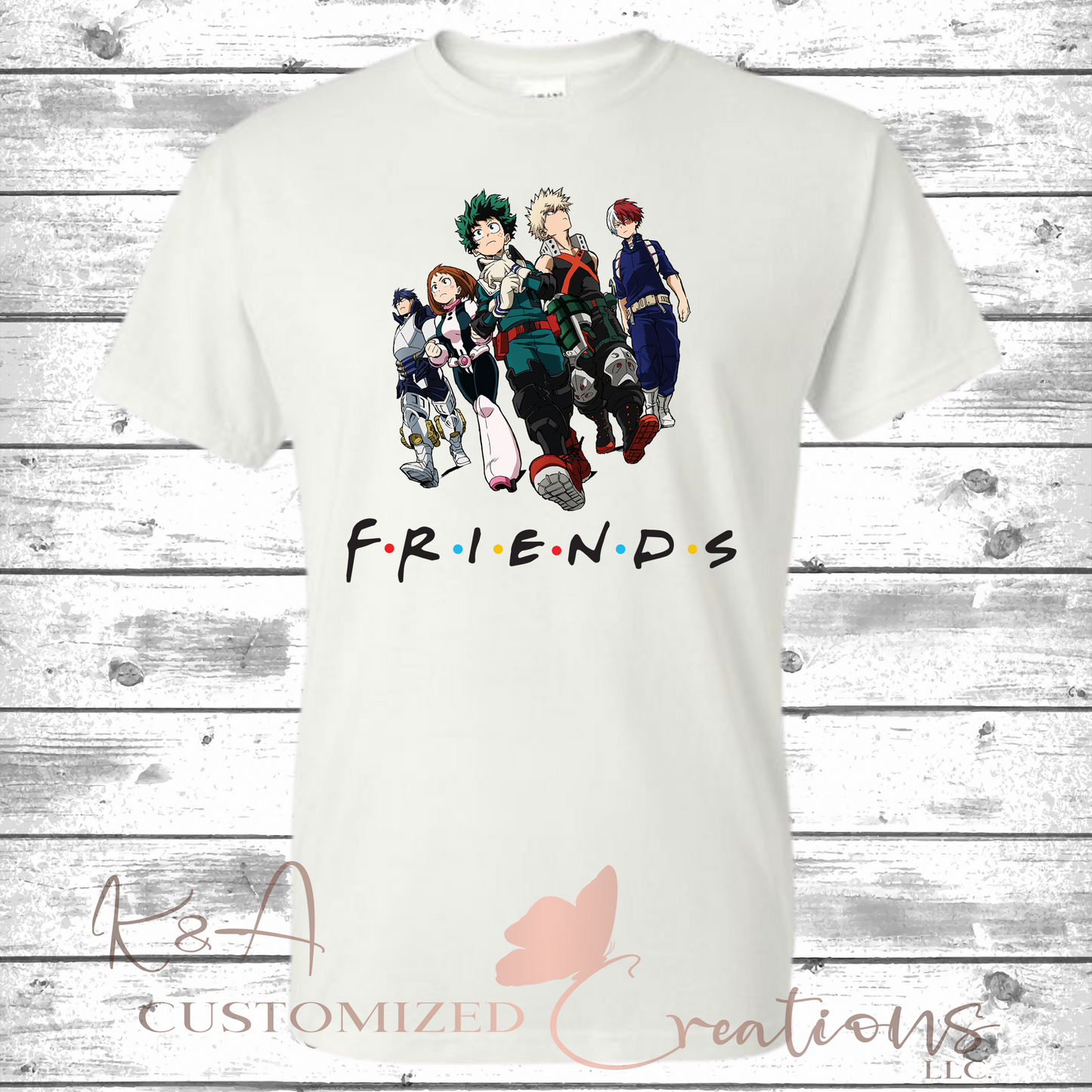 My Hero Academia Friends T-Shirt