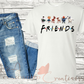 Rudolph Friends Tee
