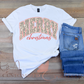 Merry Christmas Leopard Tee