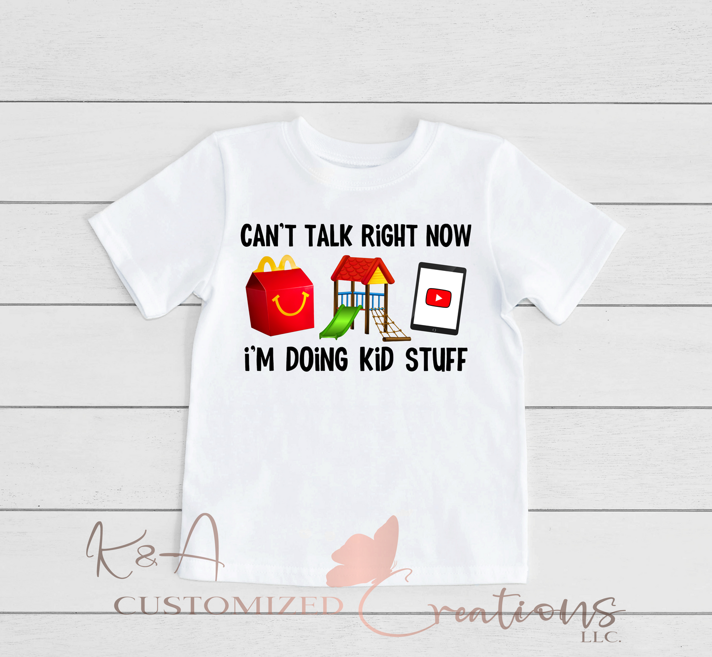 I'm Doing Kid Stuff Tee