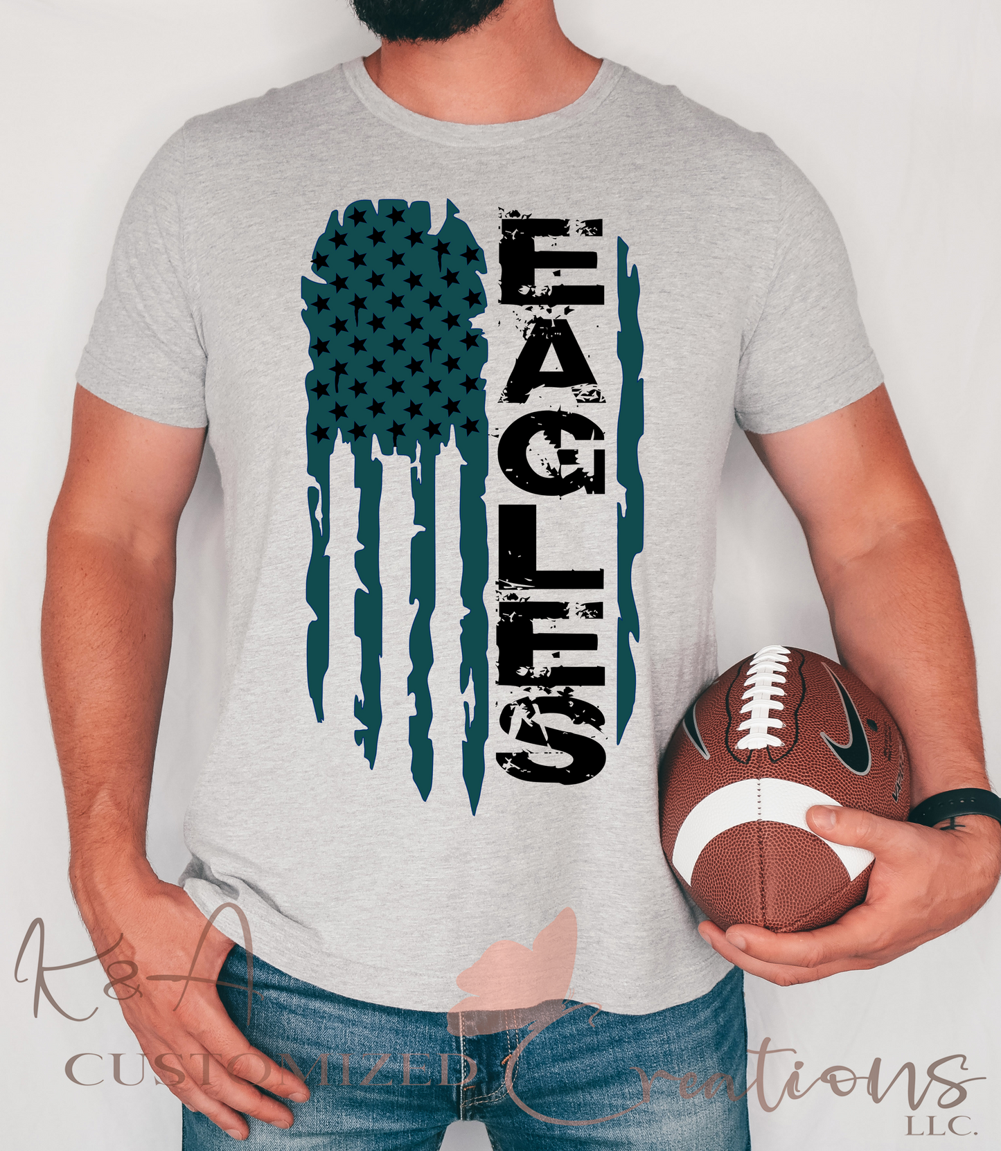 Eagles Flag Tee