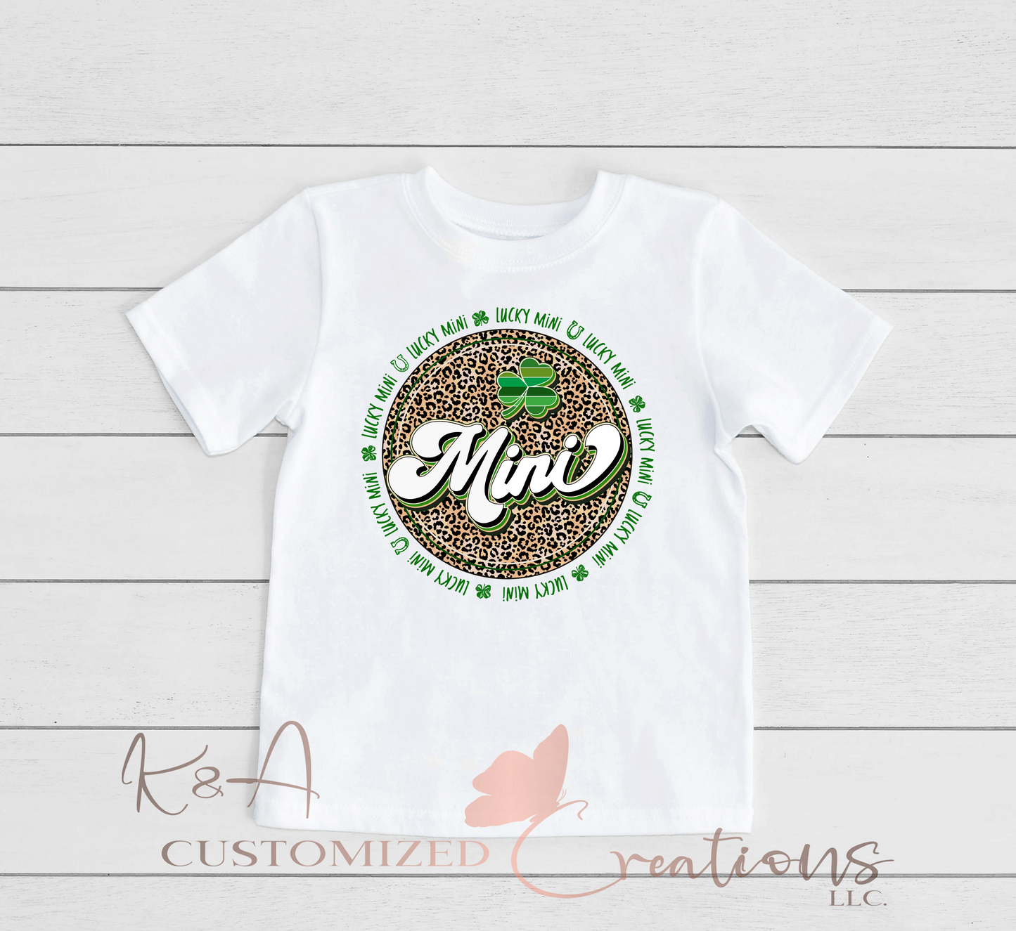 Lucky Mini Leopard Tee