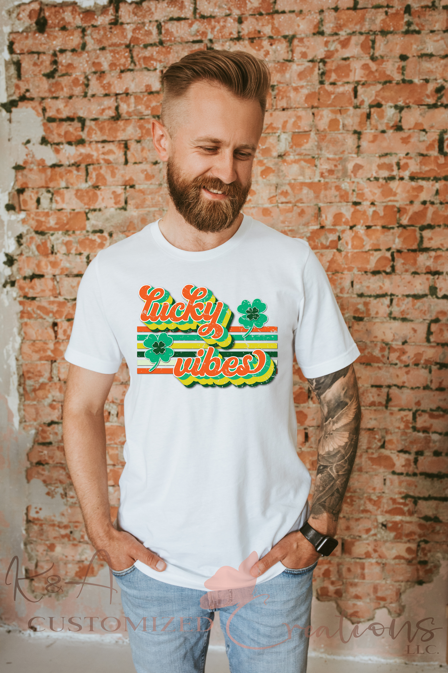 Lucky Vibes Retro Tee