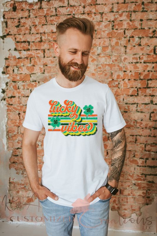 Lucky Vibes Retro Tee