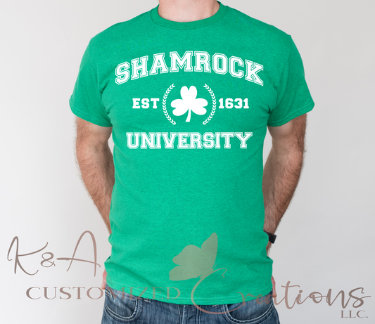 Shamrock University Tee