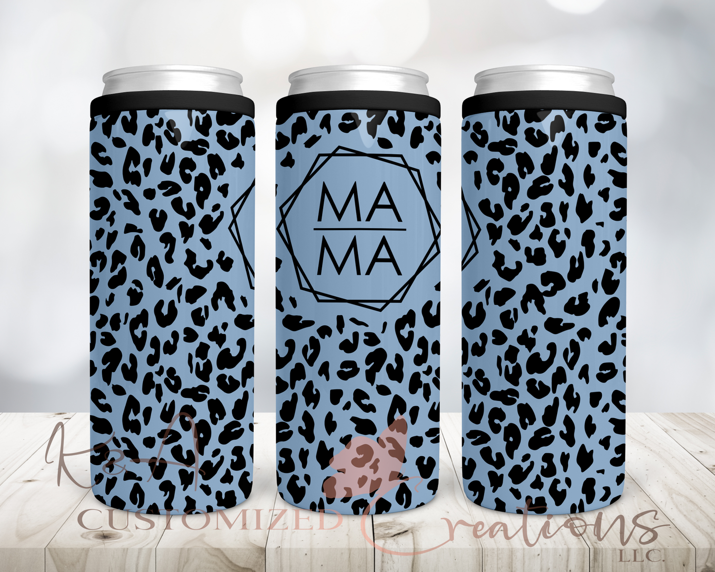 Blue Mama 12oz 2 in 1 Can Doozie