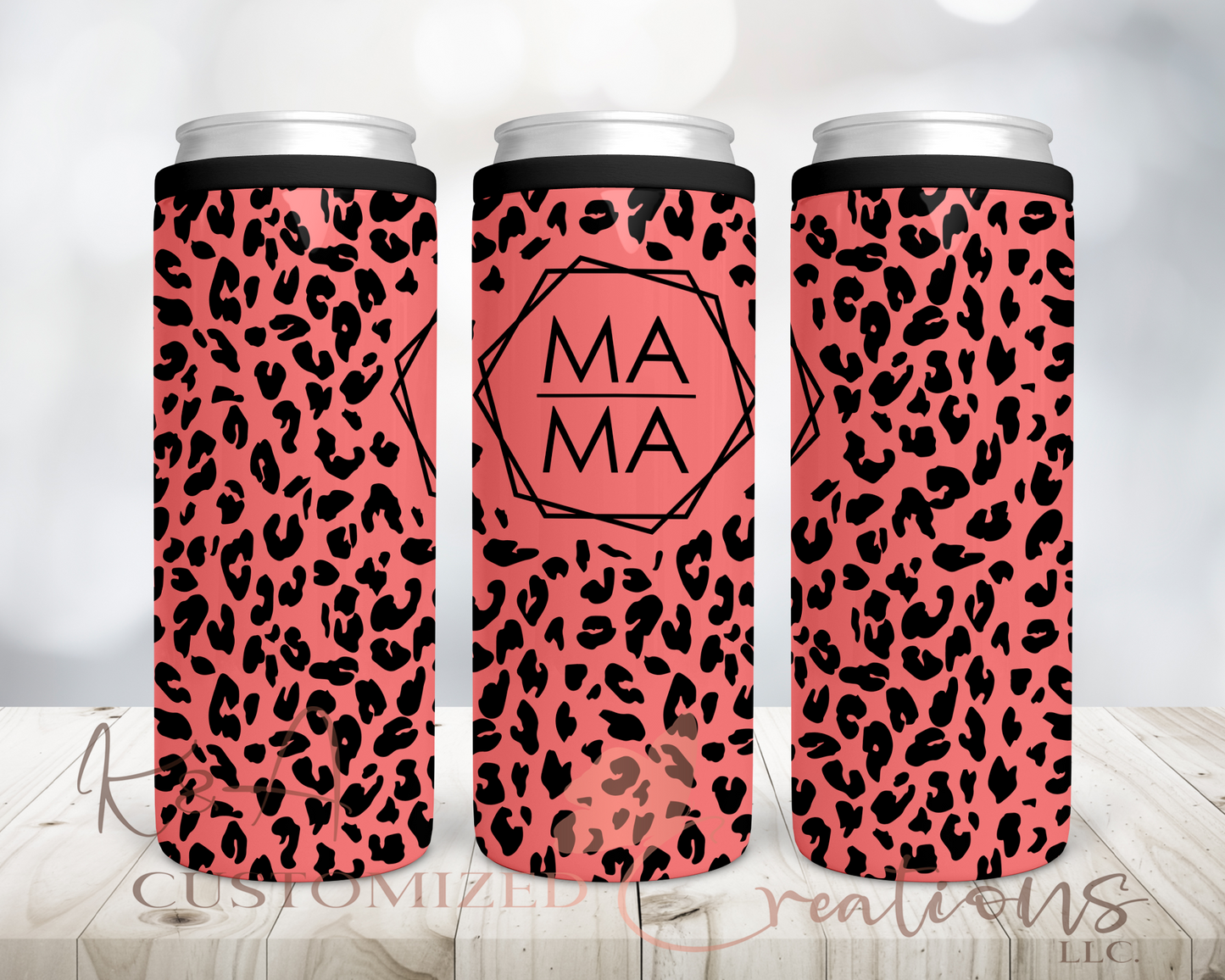Coral Mama 12oz 2 in 1 Can Doozie