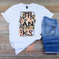 Give Thanks Leopard Tee