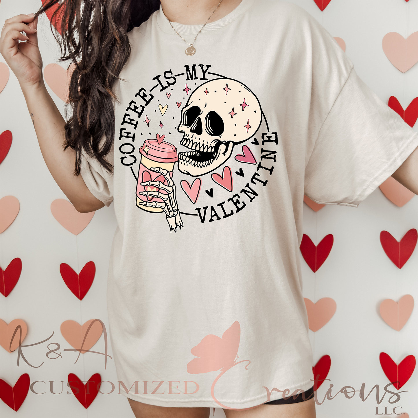 Coffee Is My Valentine Tee
