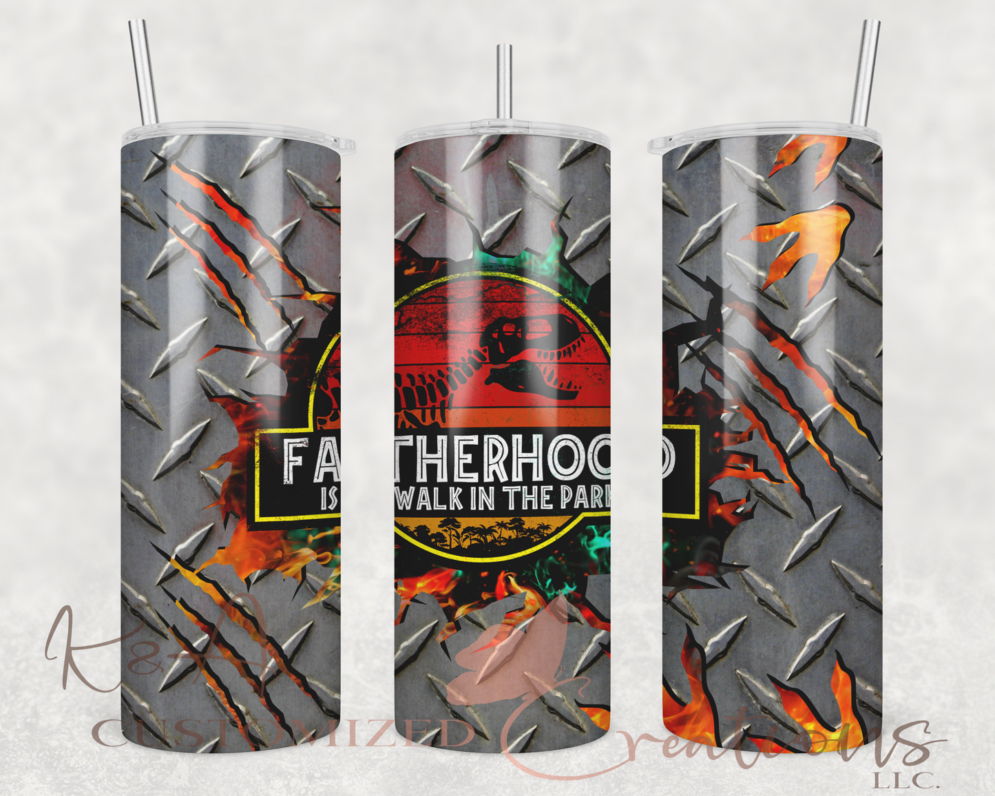 Fatherhood Is A Walk In The Park 20oz Tumbler