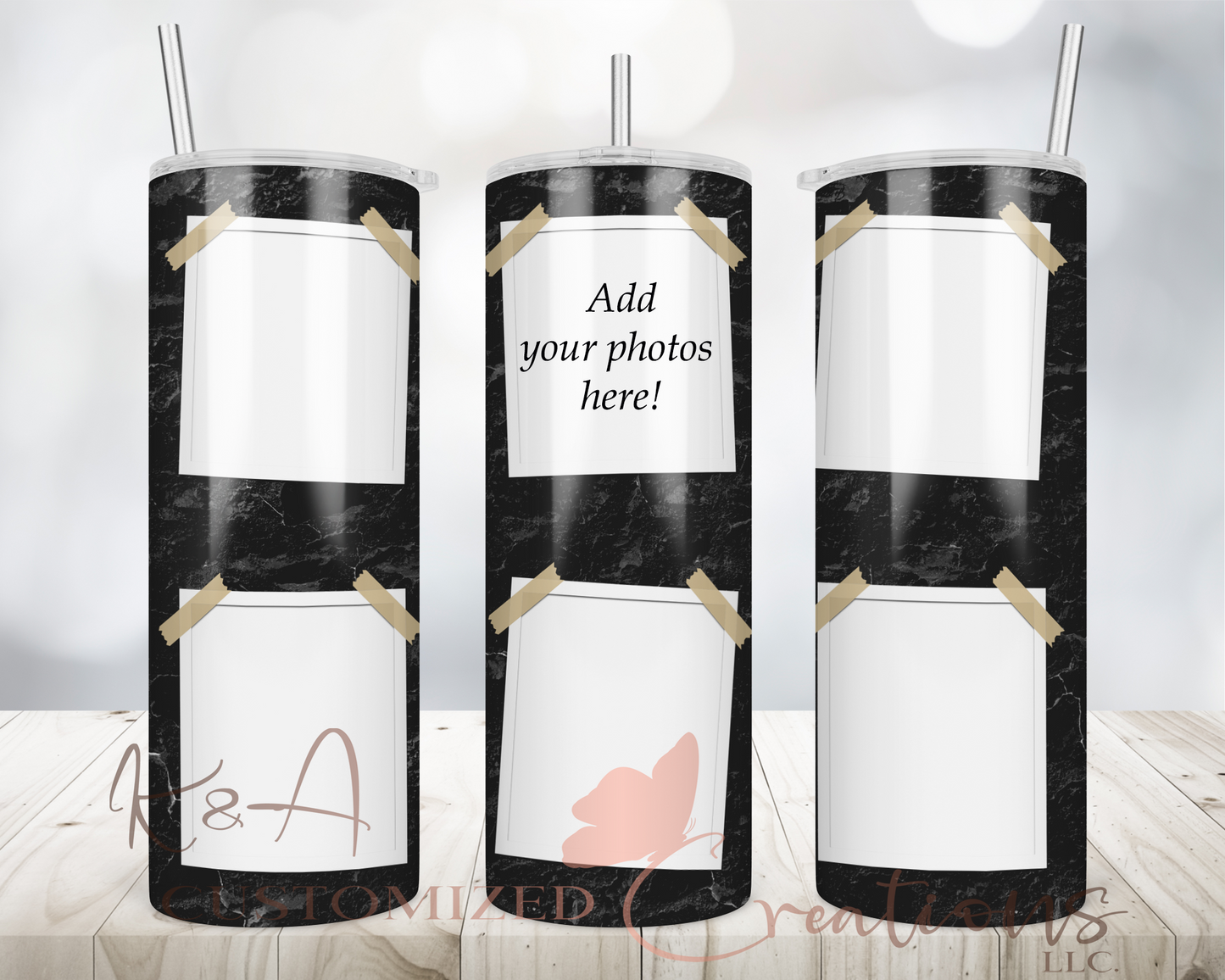 Black Stone Photo 20oz Tumbler