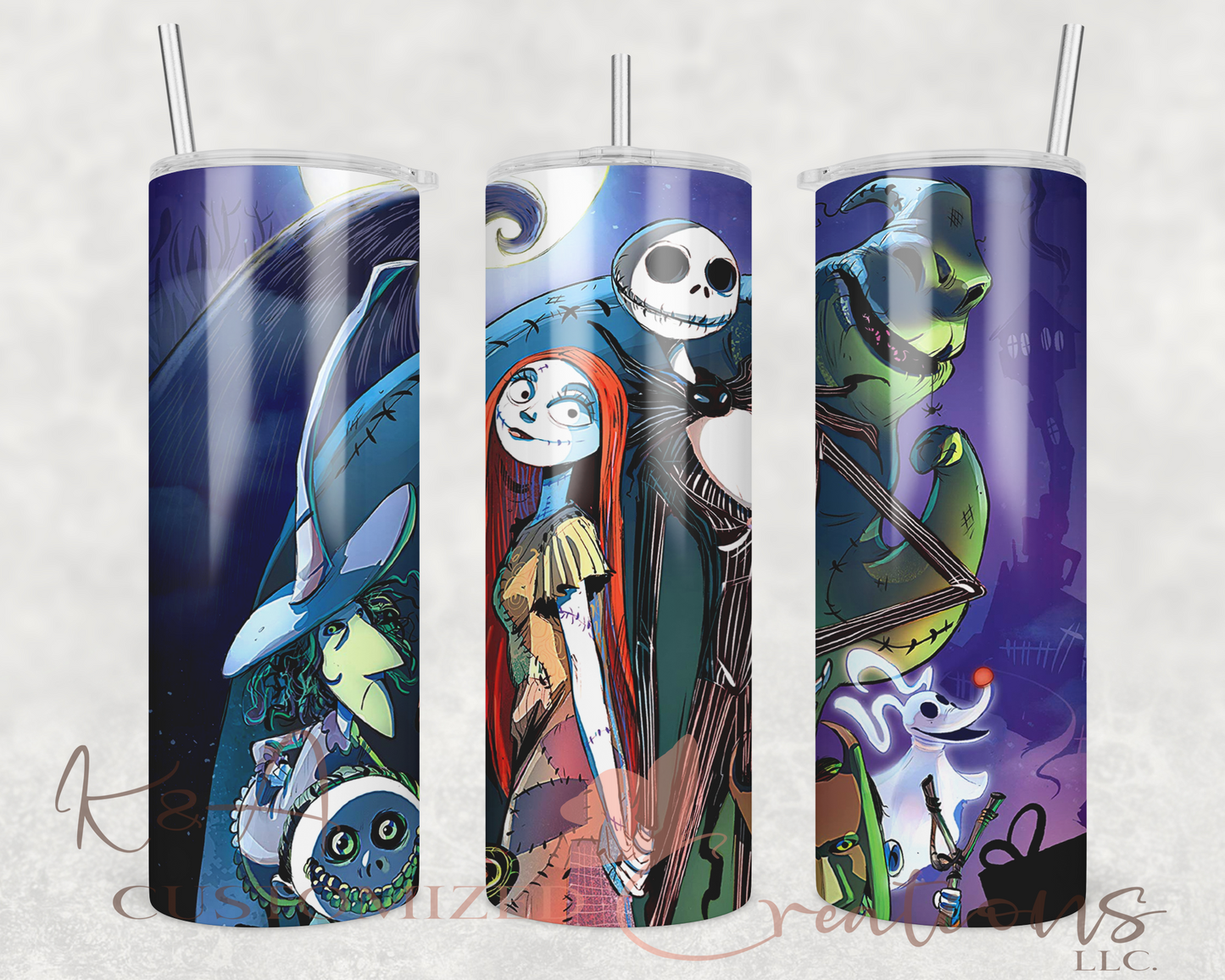 Jack & Sally 20oz Tumbler